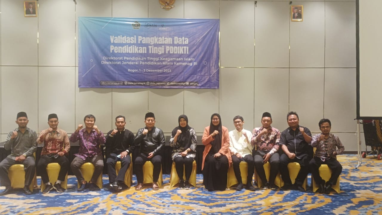 Kaprodi MPI STAI Al-Muntahy Hadiri Acara Kemenag \”Validasi Pangkalan Data Pendidikan Tinggi PDDIKTI\” di Bogor
