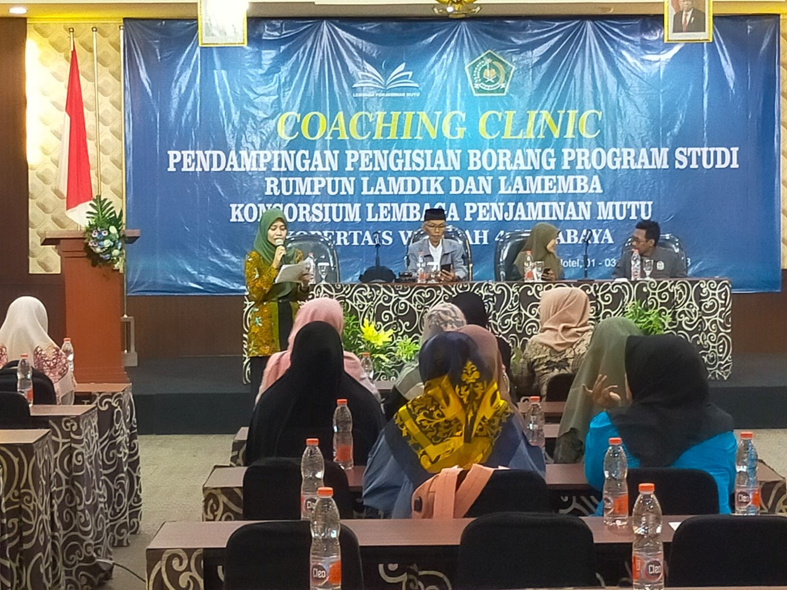 Dosen STAI Al-Muntahy Ikuti Workshop Pendampingan Penyusunan Pengisian Borang Akreditasi