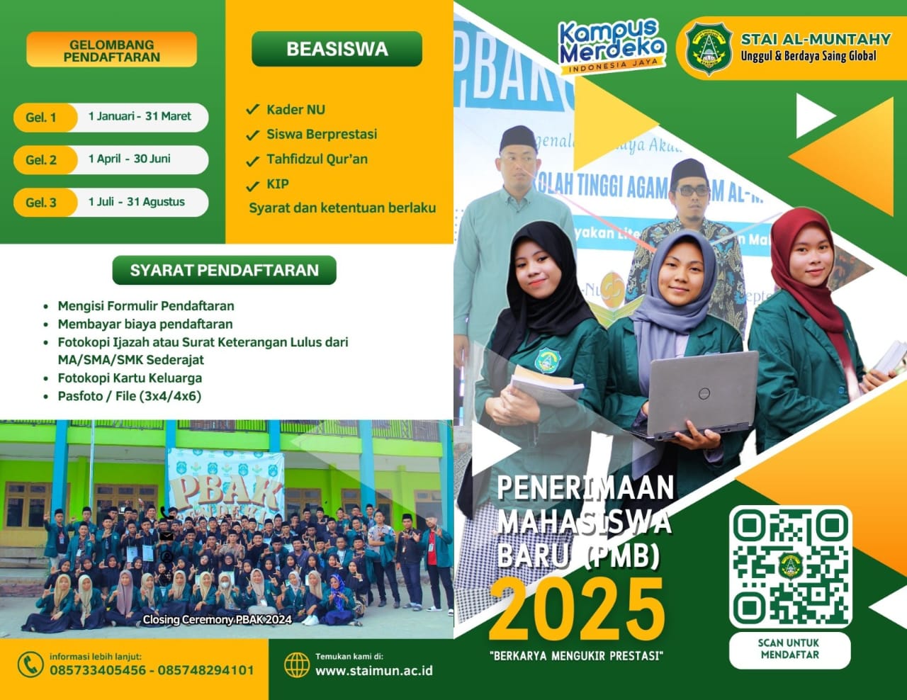 Penerimaan Mahasiswa Baru Tahun 2025